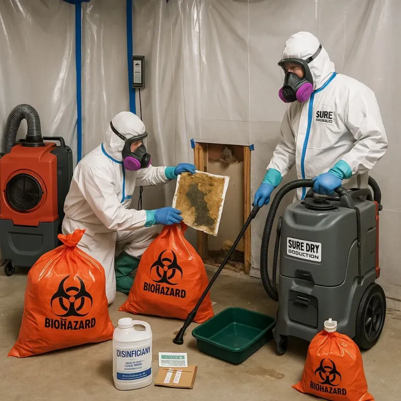 Contaminated Water Handling Protocols process in Coopersville, MI