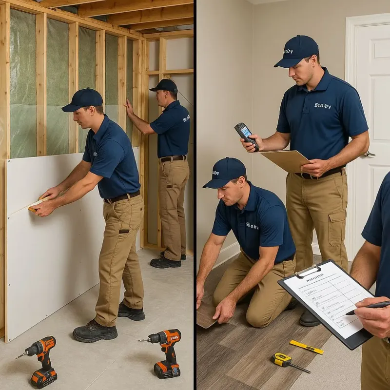 Repairs and Reconstruction process in Coopersville, MI
